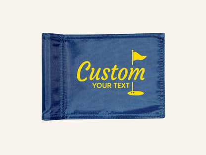 Custom Mini Golf Flag - 6" x 9"